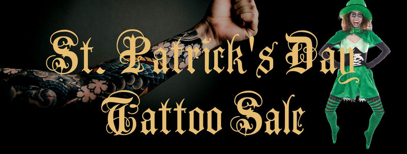 St. Patricks Day Tattoo Sale