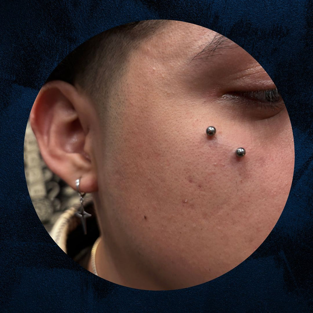 Anti Eyebrow Piercing Mr.Inkwells Tattoo and Piercing Shop OC's Best