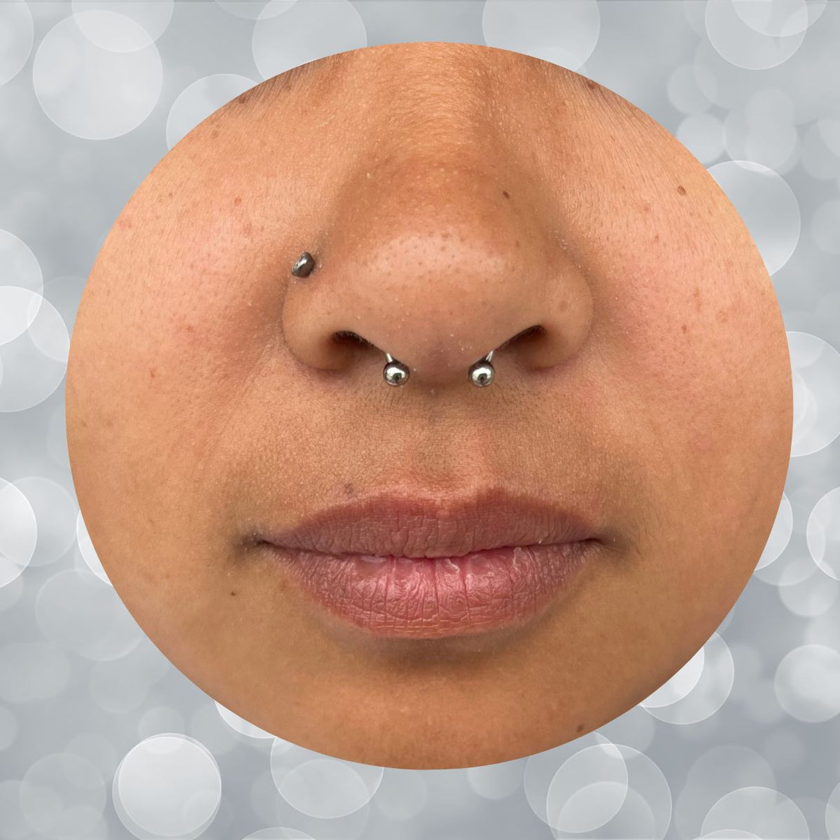 Titanium Circular Barbell