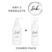 Ink Premium Tattoo Aftercare Lotion and Soap Combo Tattoo Aftercare Pack