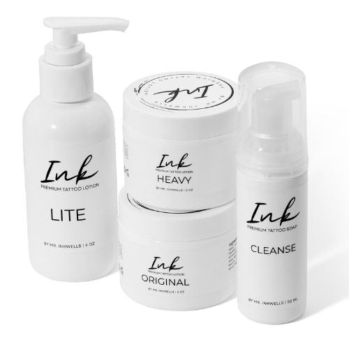 Ink Premium Tattoo Aftercare Lotion and Soap Ultimate Tattoo Aftercare Pack