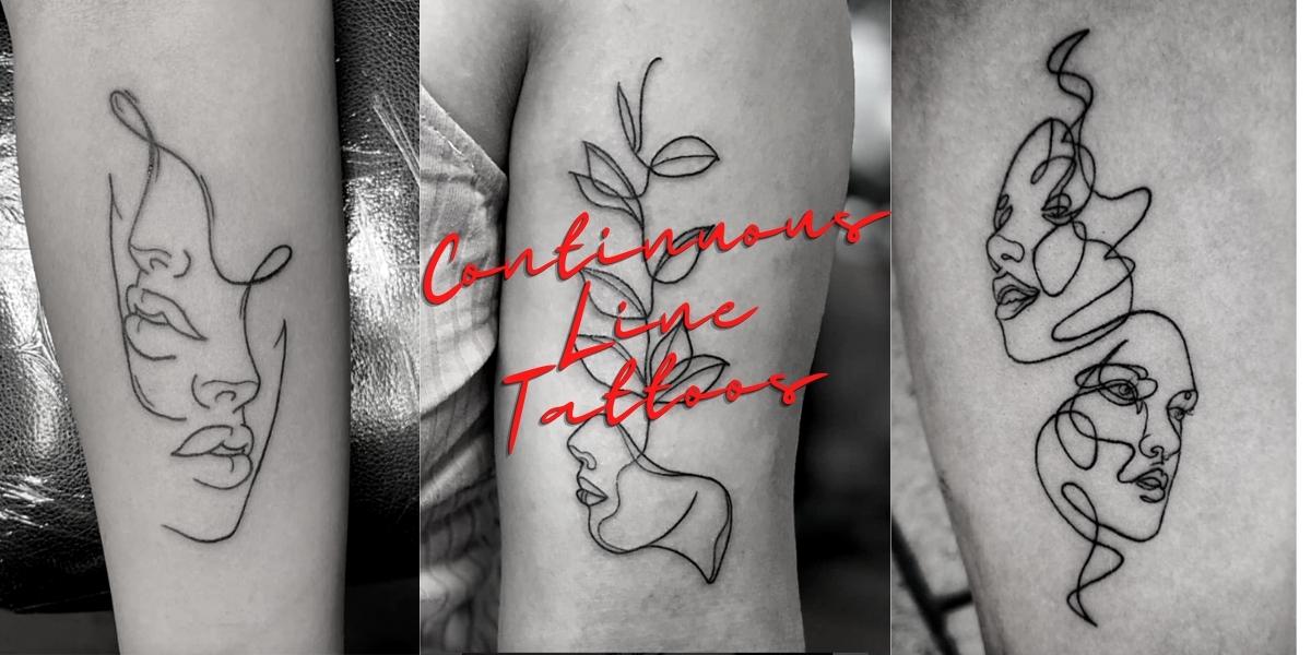 Continuous tattoo designs