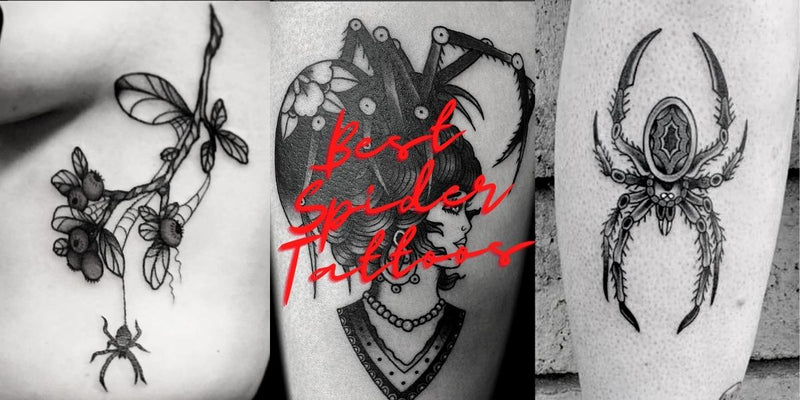 10 Best Spider Tattoo Ideas Best ideas for Spider Tattoos