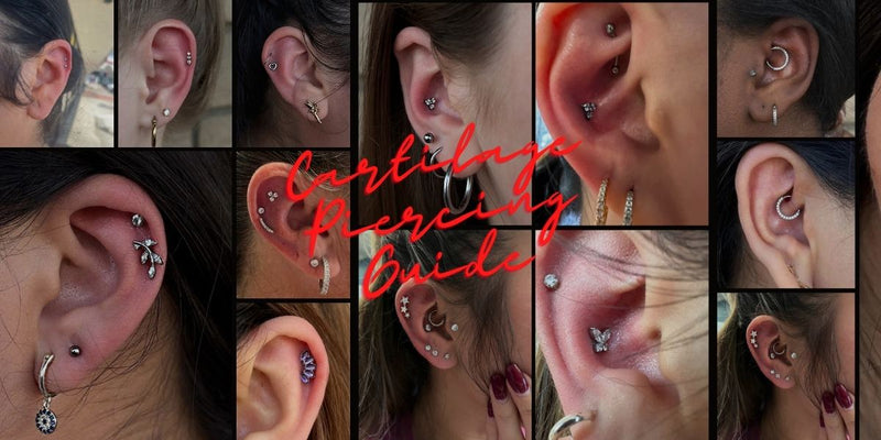 Cartilage Piercings Different Cartilage Ear Piercing Locations, Names, Pain Levels, And Prices