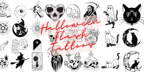 Halloween Flash Tattoos Best Halloween Flash Tattoo Sheets