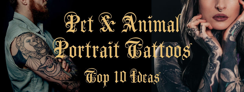 Pet and Animal Portrait Tattoos