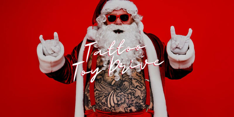 Tattoo Toy Drive Toy for Tots Mr Inkwells Tattoos