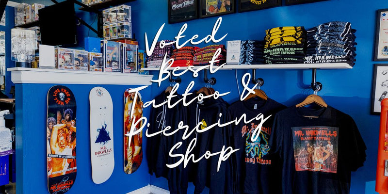Voted Best Tattoo and Piercing Shop By Best Pros