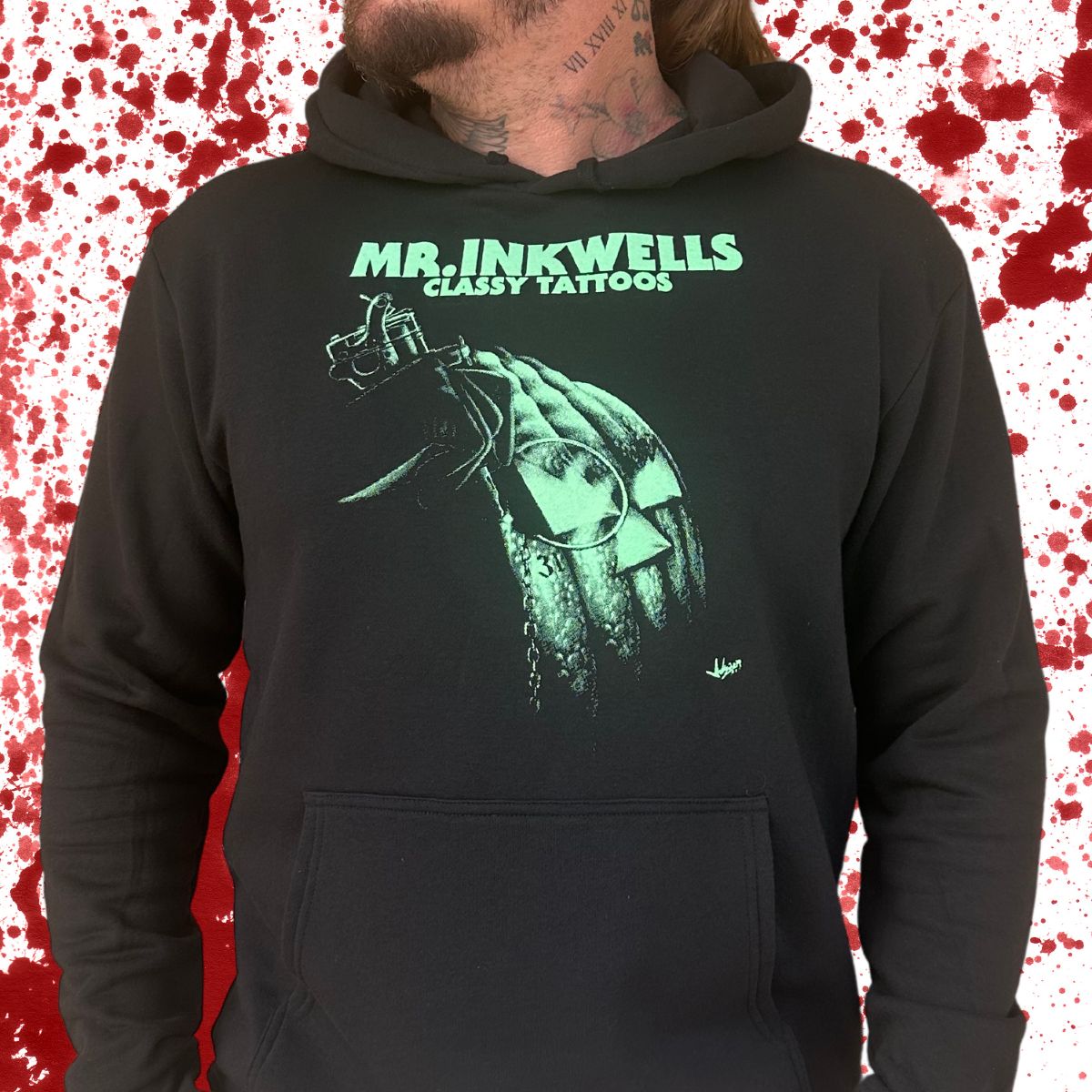 Glow In The Dark Halloween Hoodie – MrInkwells
