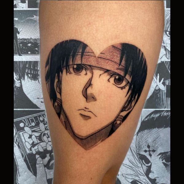 Anime Tattoo Wulf Tattoo Artist Mr. Inkwells