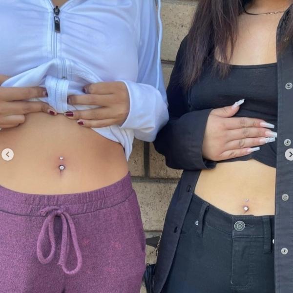 Belly Button Piercing Mr Inkwells LA and OCs Best Piercing shop