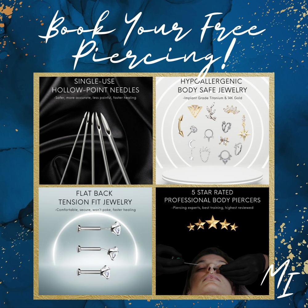Book Your Free Apprentice Piercing at Mr. Inkwells Piercing Studio