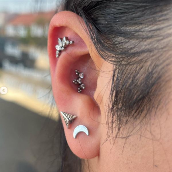 Conch Piercing Asia Piercing Artist Mr. Inkwells