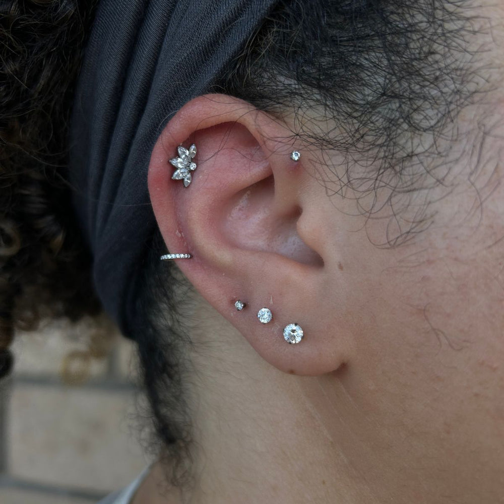 Forward Helix Piercing