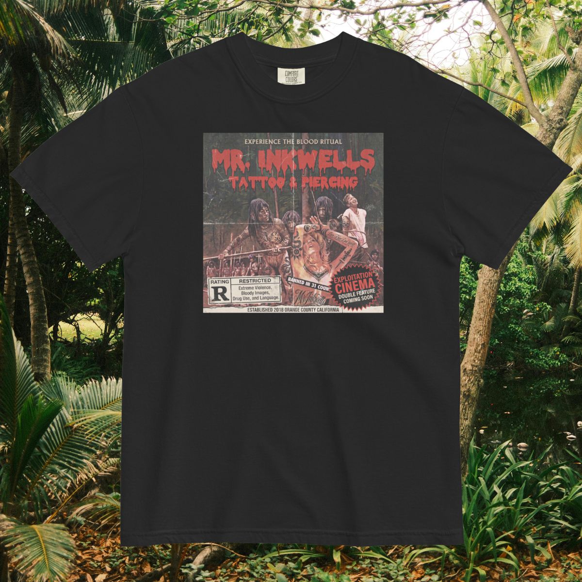 Grindhouse Cannibal Tee Black
