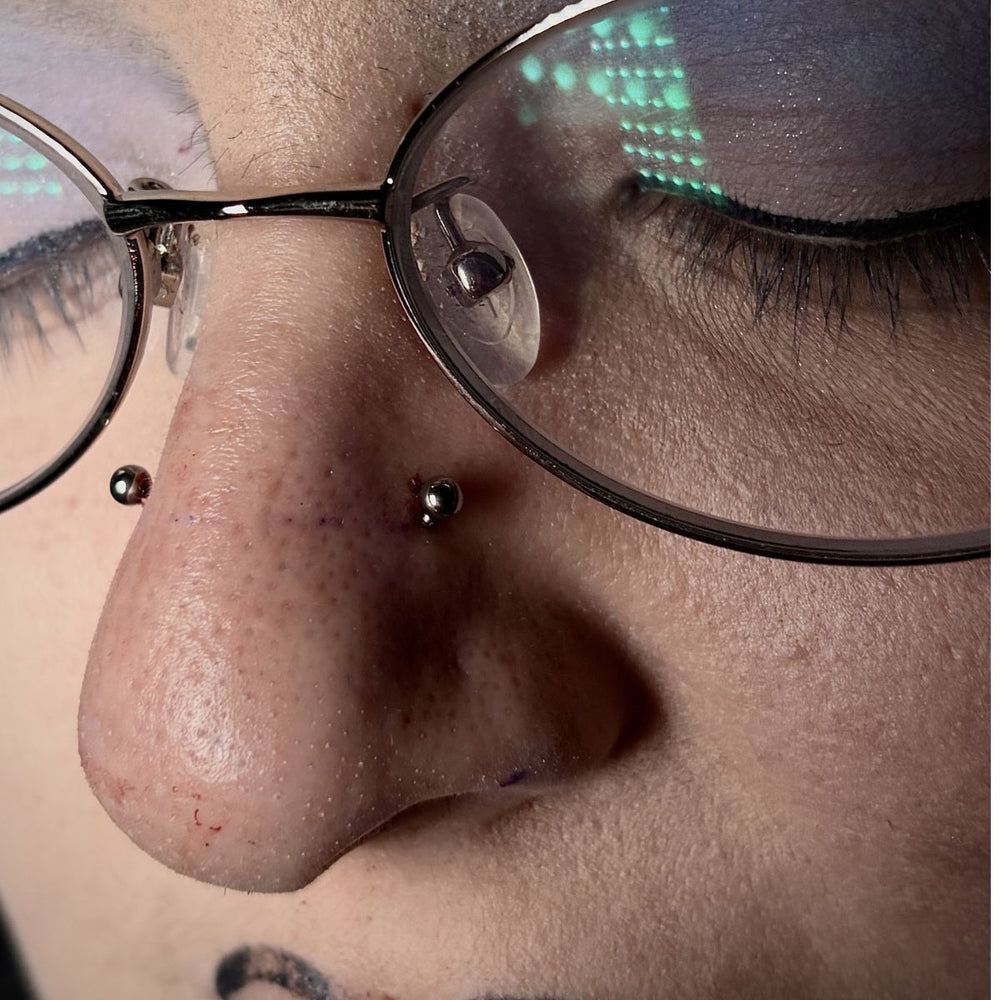 High Nostril Piercing
