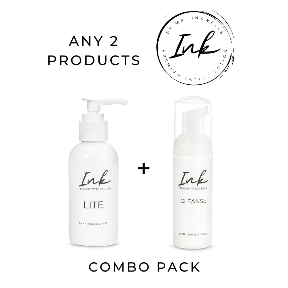 Ink Premium Tattoo Aftercare Lotion and Soap Combo Tattoo Aftercare Pack.jpg