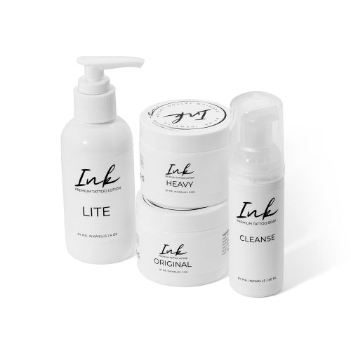 Ink Premium Tattoo Aftercare Lotion and Soap Ultimate Tattoo Aftercare Pack Small