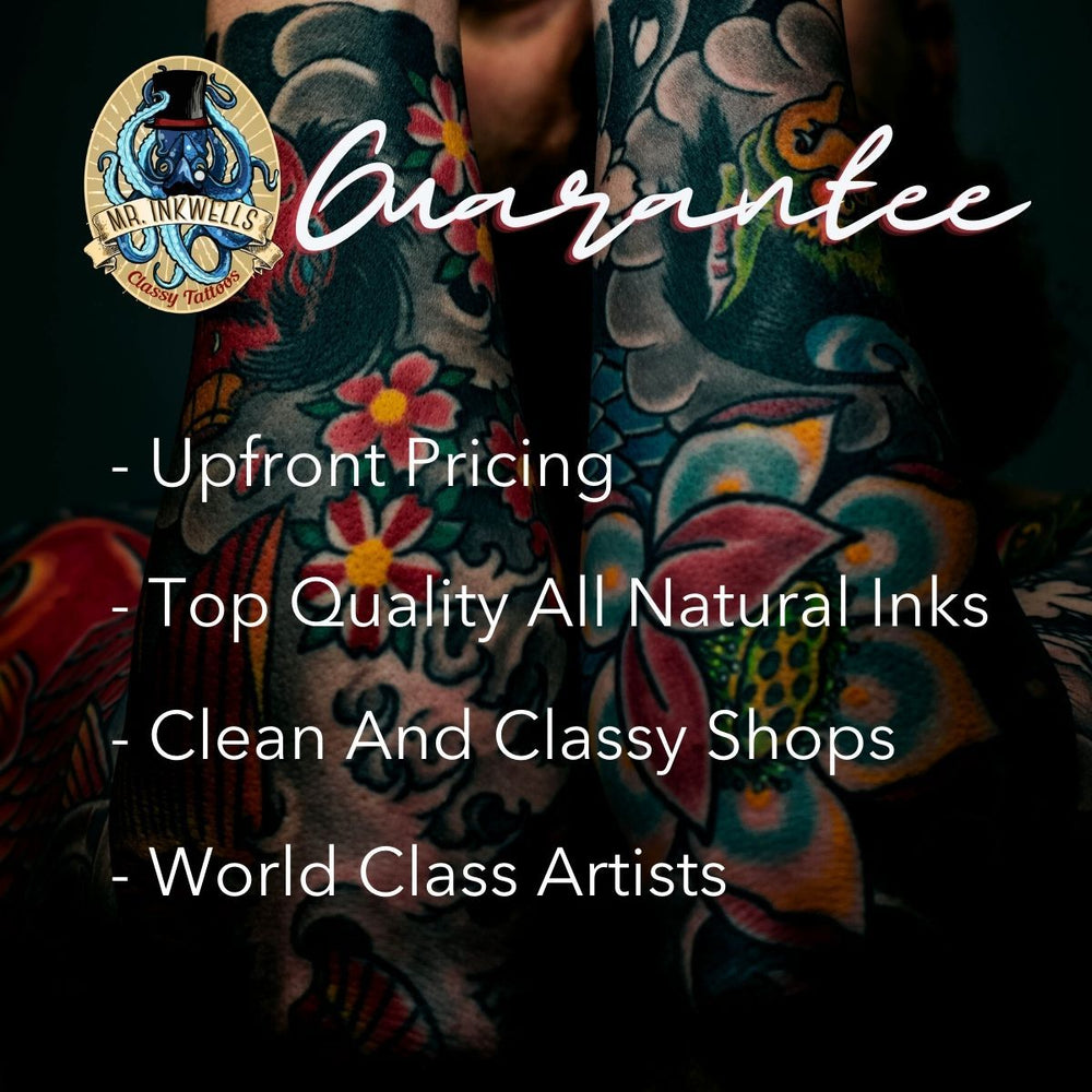 Mr. Inkwells Tattoo Guarantee Best Tattoo Artists and Best Tattoo Experience In OC and LA
