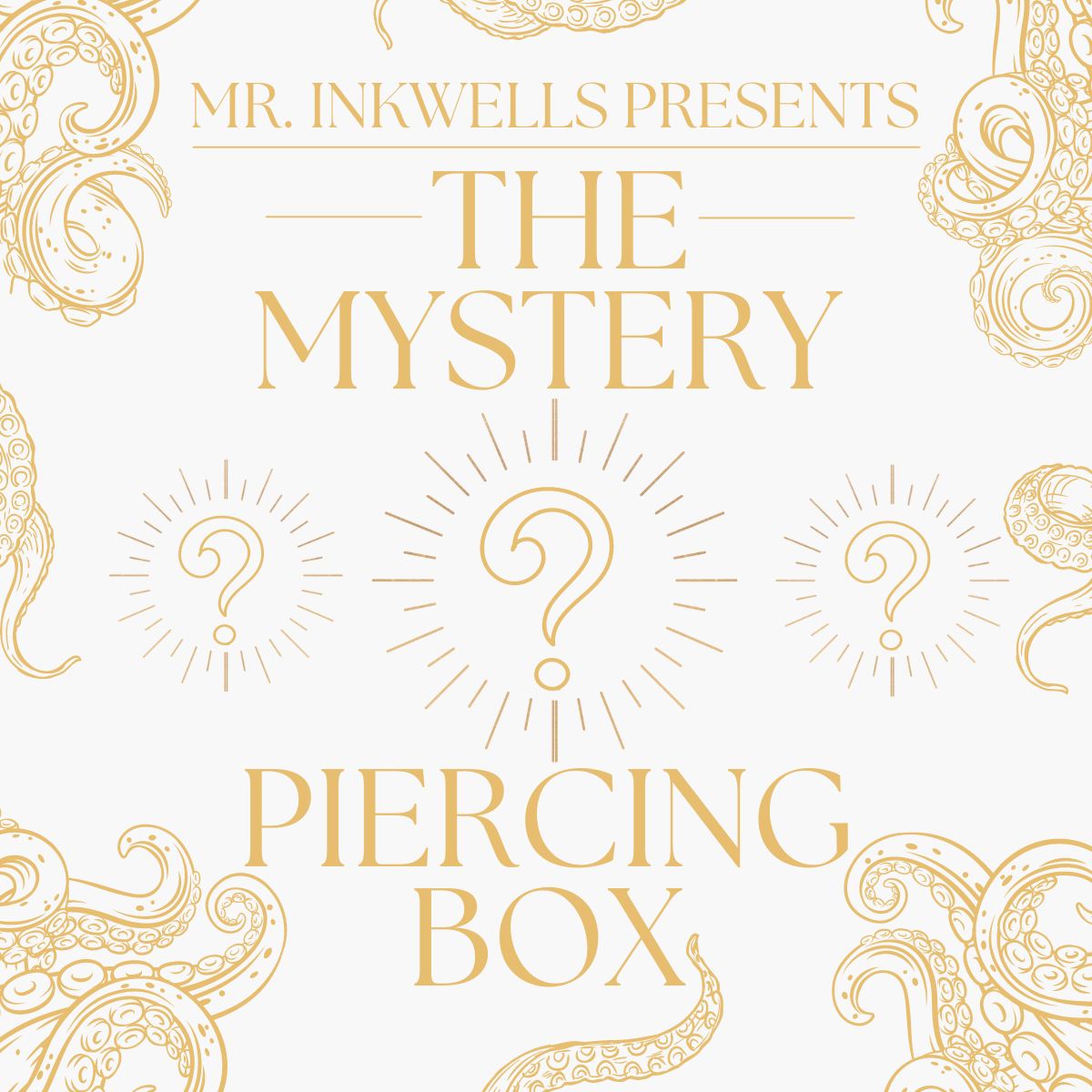 Mystery Piercing Box Get Waht You Get Piercing Box with Jewelry