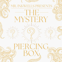 Mystery Piercing Box Get Waht You Get Piercing Box with Jewelry