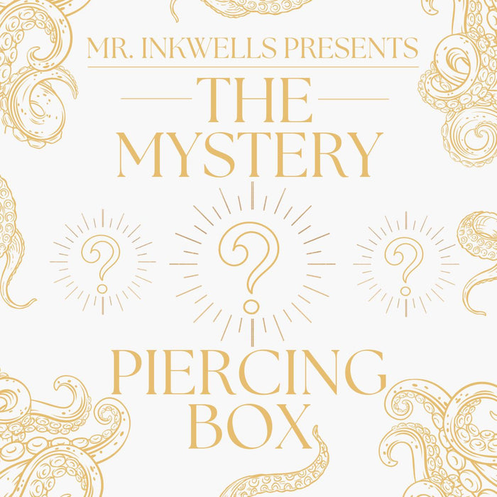 Mystery Piercing Box Get Waht You Get Piercing Box with Jewelry