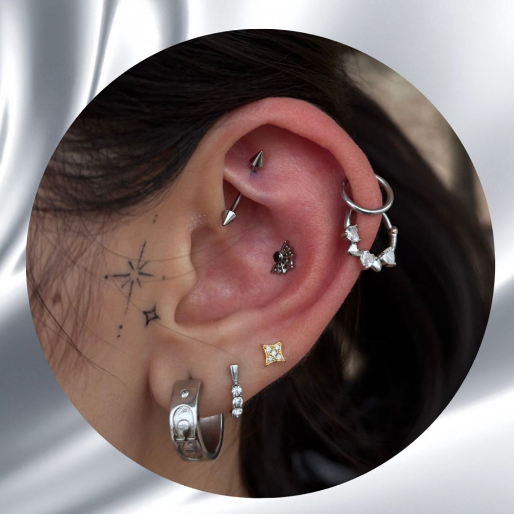 Rook Piercing Service and Pricing Mr. Inkwells Piercing and Tattoo shop 