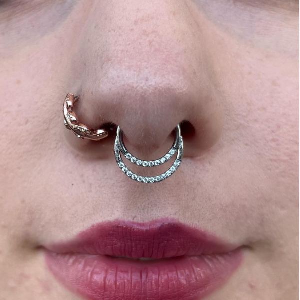 Septum Nose Piercing Asia Piercing Artist Mr. Inkwells