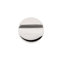 Titanium Threadless Flat Back 4mm Screw Top Earring
