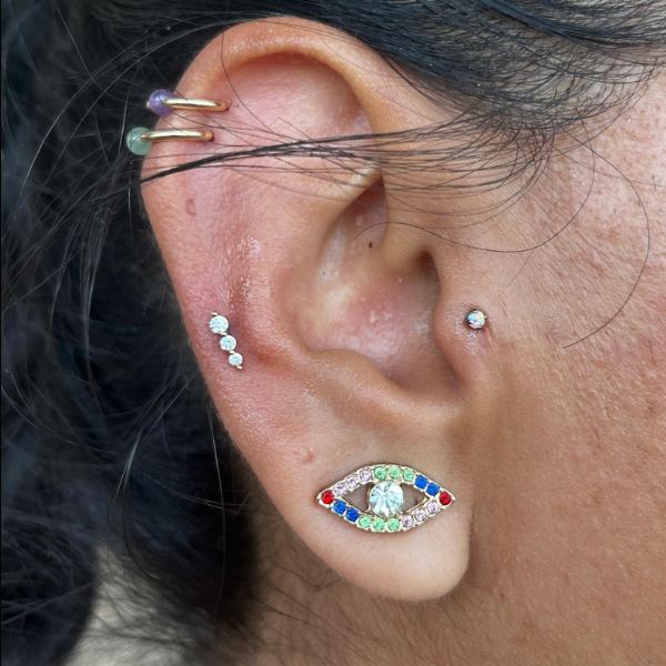 Tragus Piercings Asia Piercing Artist Mr. Inkwells