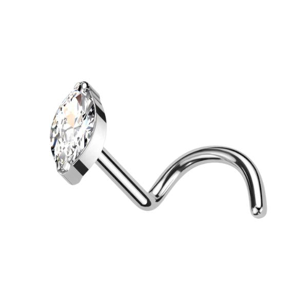 Titanium sales nostril screw
