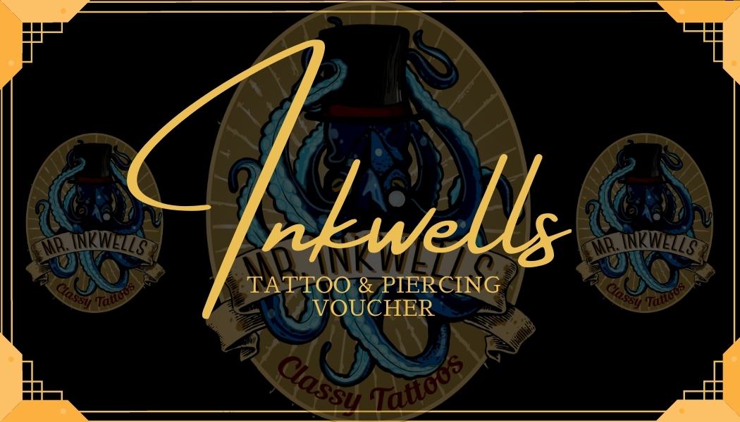 Mr Inkwells Tattoo and Piercing Voucher Tattoo and Piercing Gift Card La and OCs Best Tattoo and Piercing shop Front